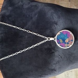 Patricia Nash Peruvian Painting Necklace